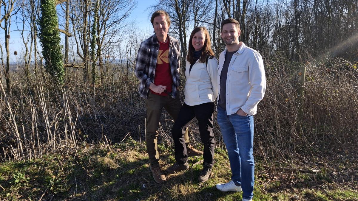 BBC Radio Surrey podcast team for How World War Two shaped Surrey