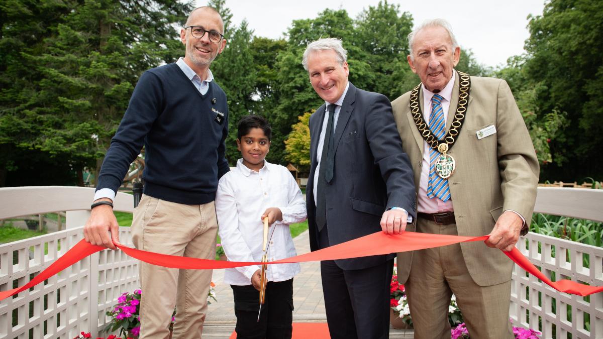 Birdworld's Treetop Adventure was officially opened by Aneeshwar Kunchala, the 10-year-old “mini-David Attenborough”