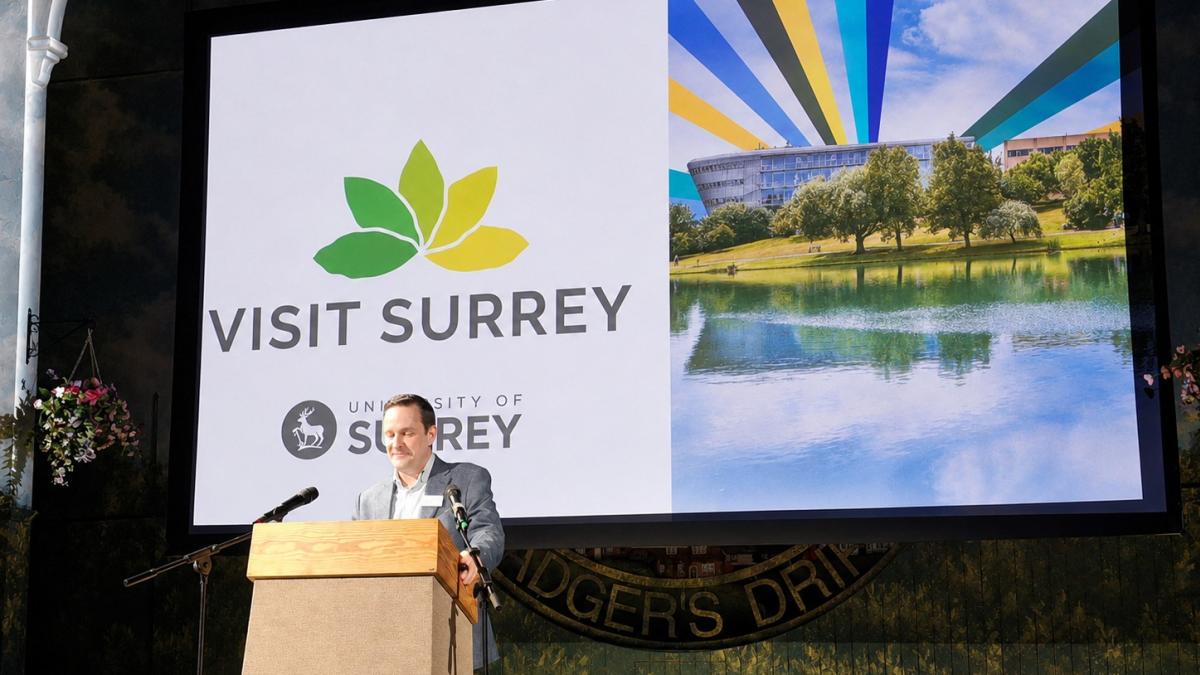 Dr James Kennell, Visit Surrey Director and Head of Surrey Hospitality & Tourism Management at the University of Surrey
