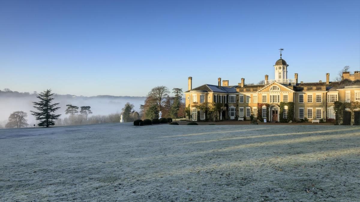 Polesden Lacey winter view National Trust Images John Miller