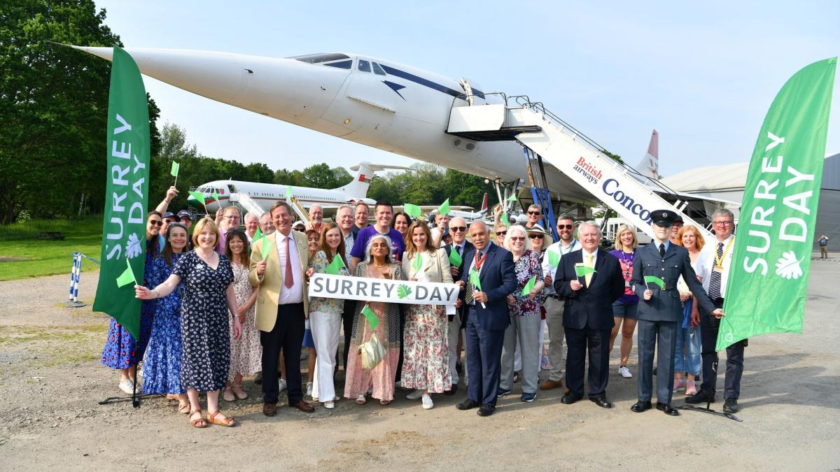 Surrey Day 2024 finale at Brooklands Museum
