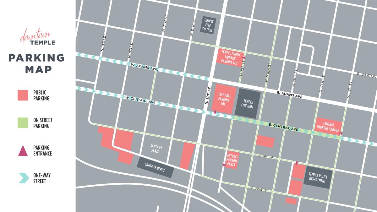 Downtown Parking Map