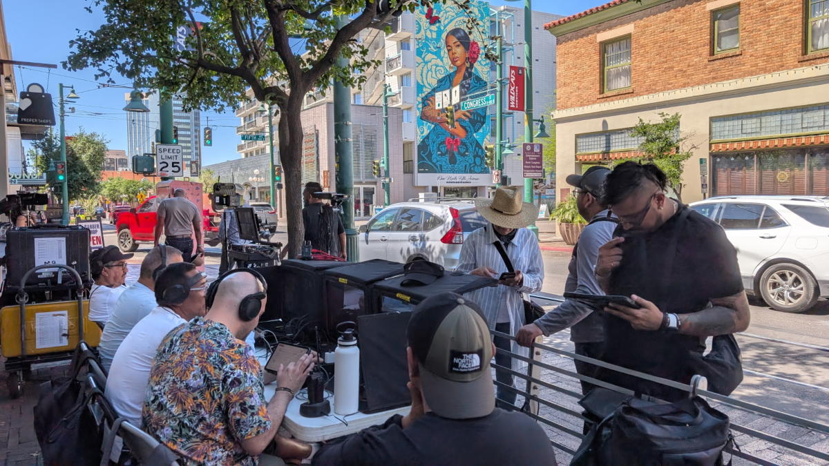 Mural on the corner of 5th Ave. and Congress