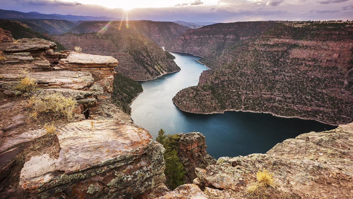Flaming Gorge in the Summer