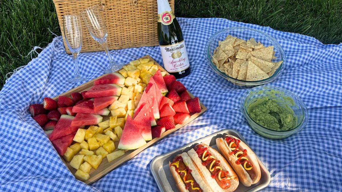 Photo of summer picnic