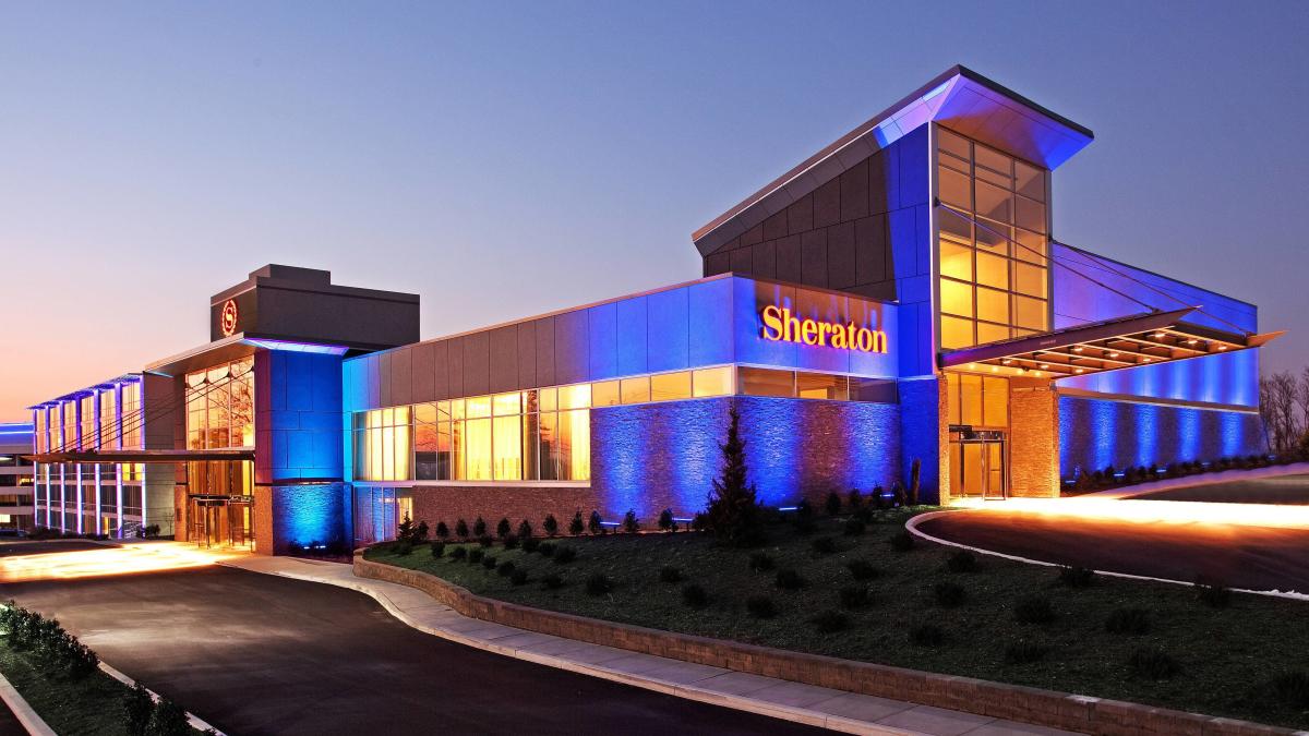 The exterior of the Sheraton King of Prussia