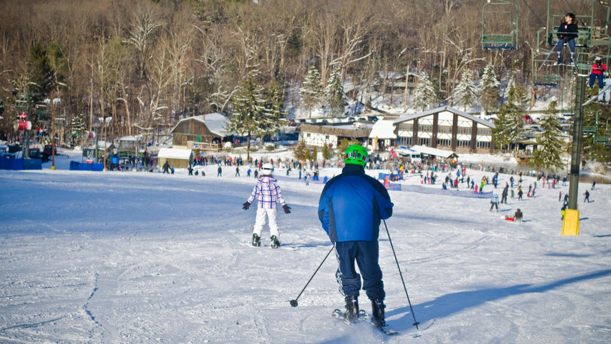 Skiing at Spring Mountain