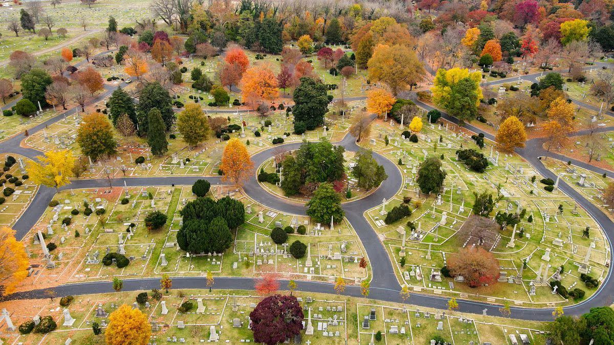 Hollywood Cemetery in Richmond