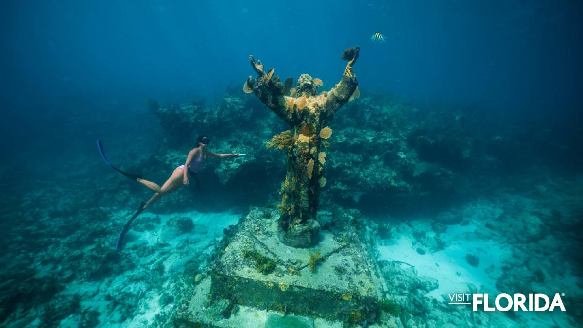 Zoom Background - Christ of the Deep