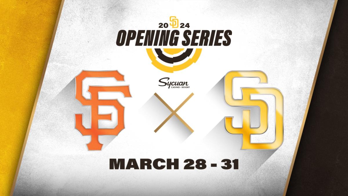 San Diego Padres Opening Day 2024