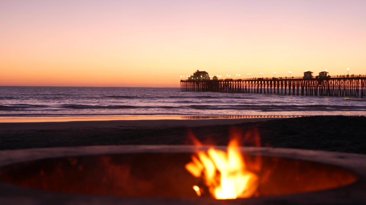 fire pit oceanside