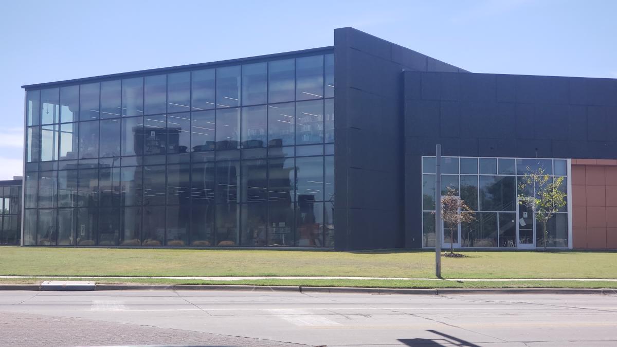 A photo of the Advanced Learning Library in downtown Wichita