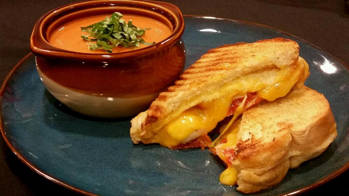 Triple Grilled Cheese Sandwich from The Kitchen