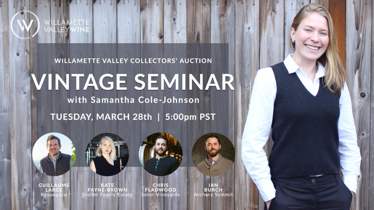 Vintage Seminar - Tuesday, March 28