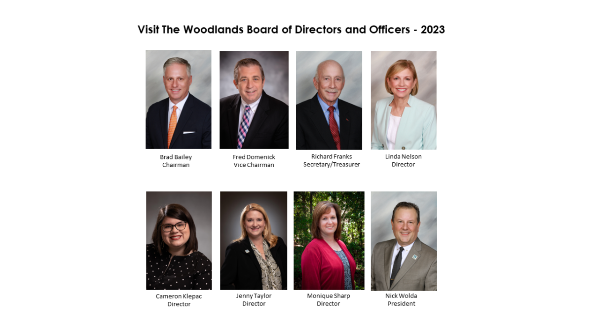 Visit The Woodlands Board of Directors