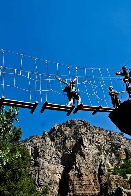 High Ropes Course | Photo: Montana Whitewater