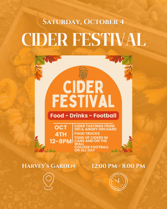 Cider Fest at Harveys Garden