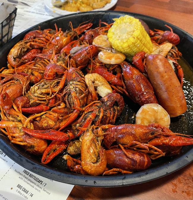 crazy cajun crawfish