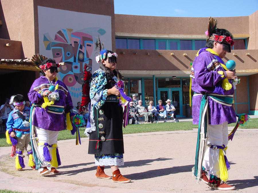Zuni Dancers at the  Indian Pueblo  Cultural Center