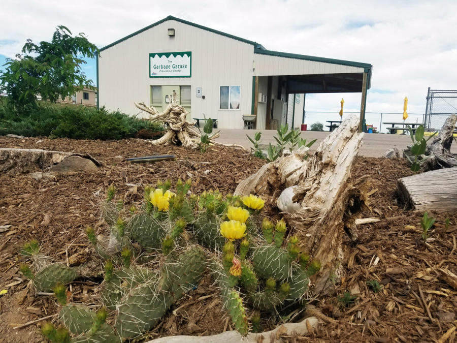 Garbage Garage Exterior