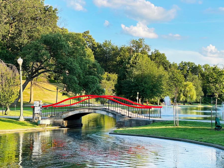 Italian Lake Bridge