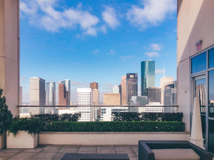 Hilton-America's Rooftop Terrace