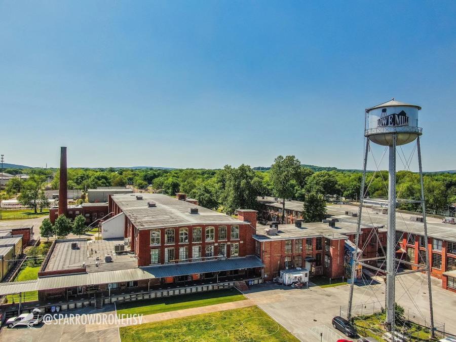 Lowe Mill Drone View