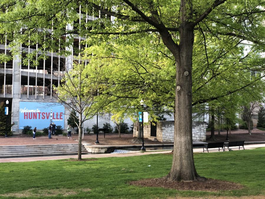 Big Spring Park Hello Huntsville Mural