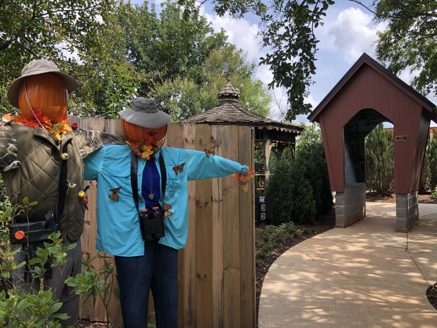 Huntsville Botanical Garden Scarecrow