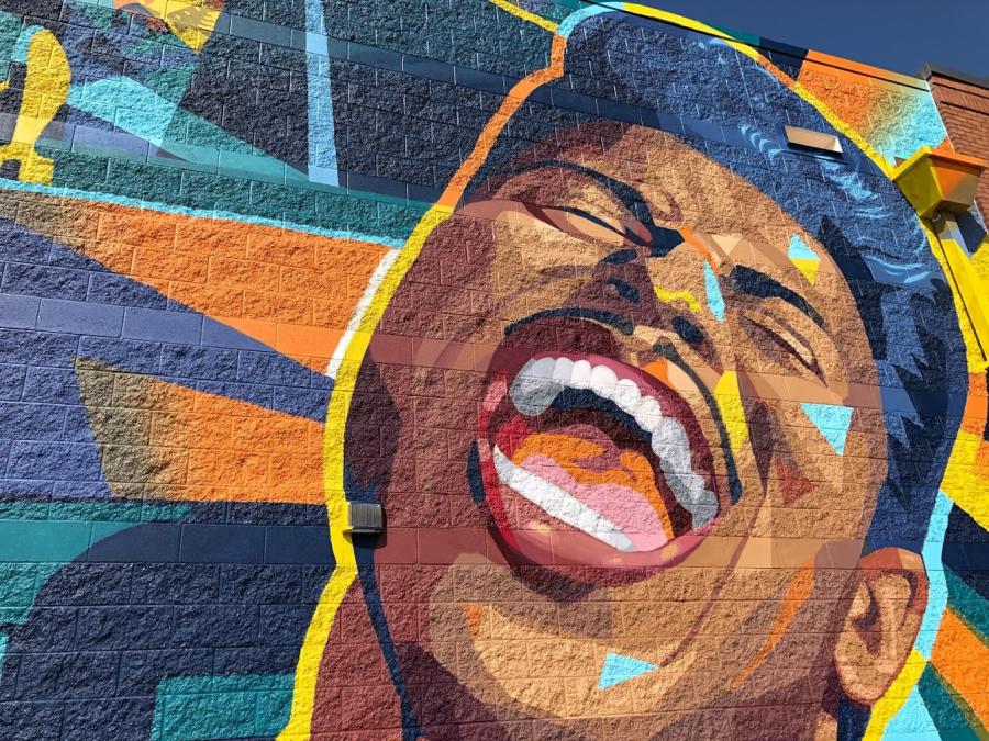 Little Richard Mural Logan Tanner MidCity