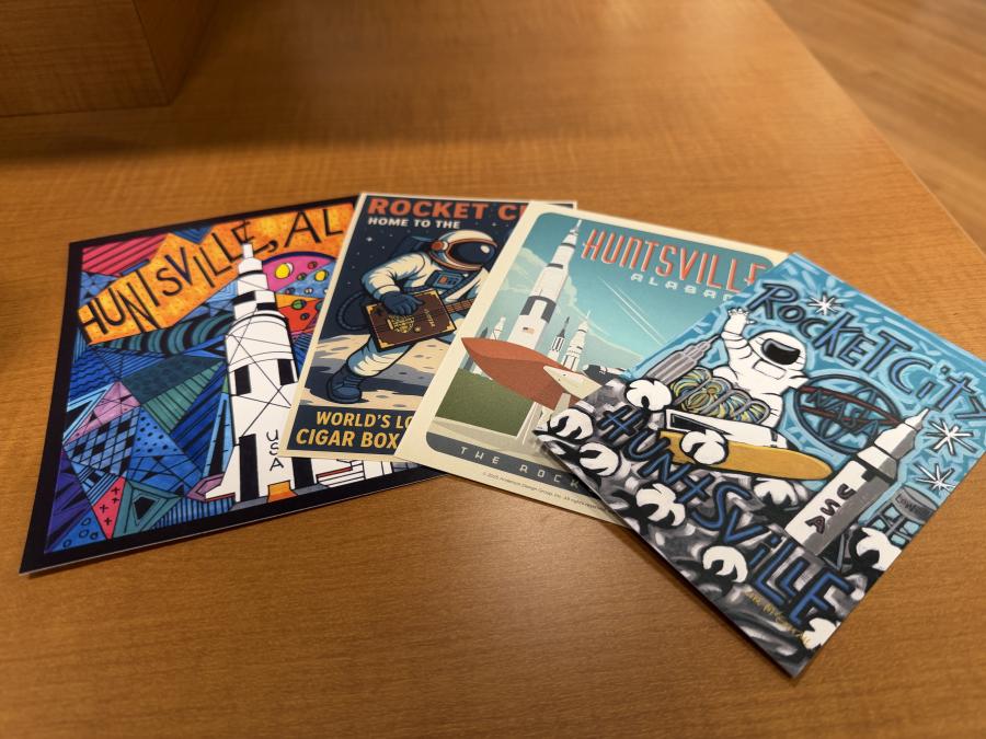 VC Gift shop post cards