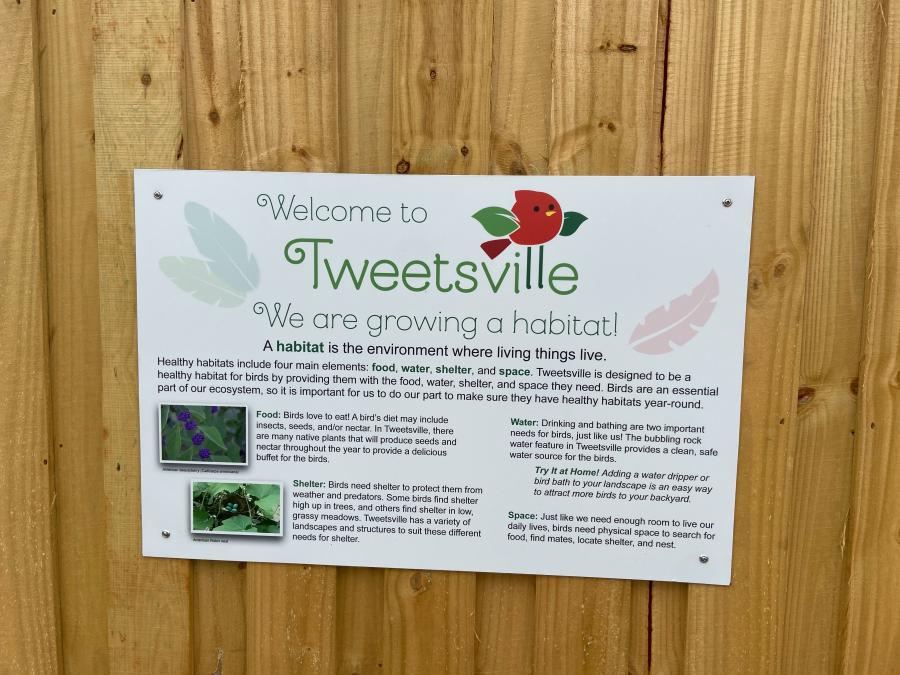 Tweetsville Huntsville Botanical Garden