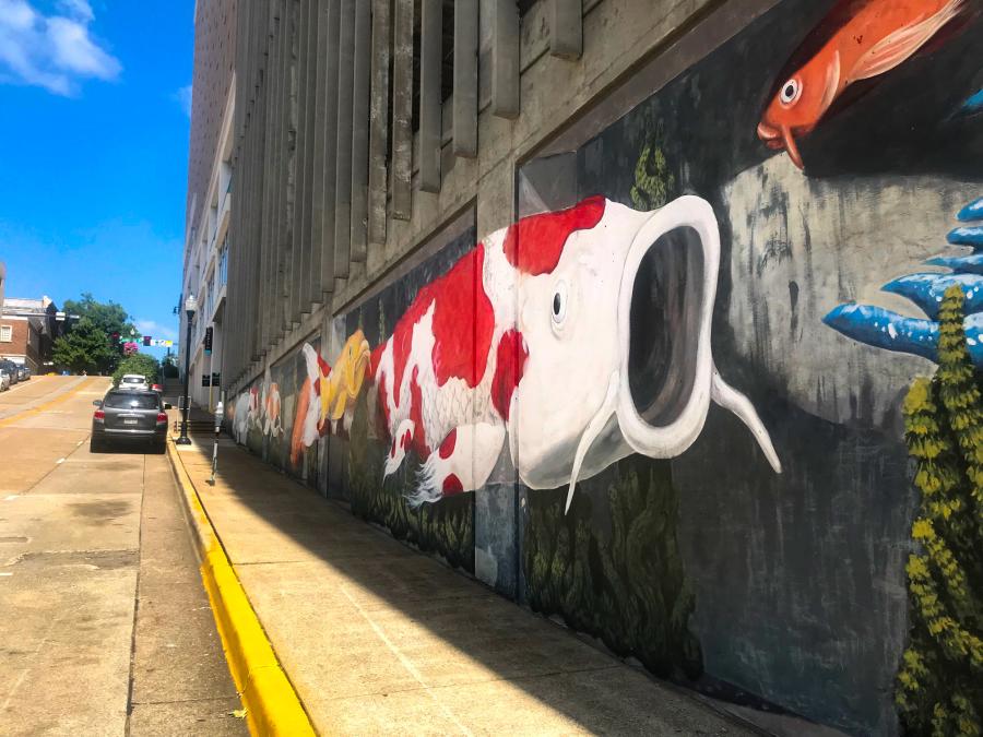 Koi Mural Huntsville