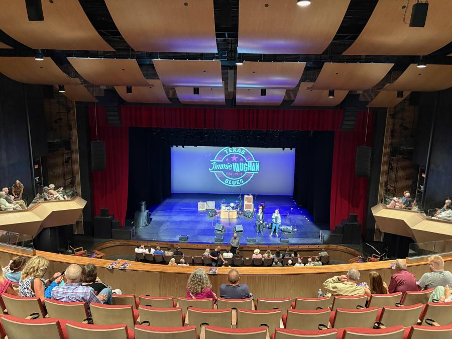 Hendricks Live main stage view from balcony, Plainfield