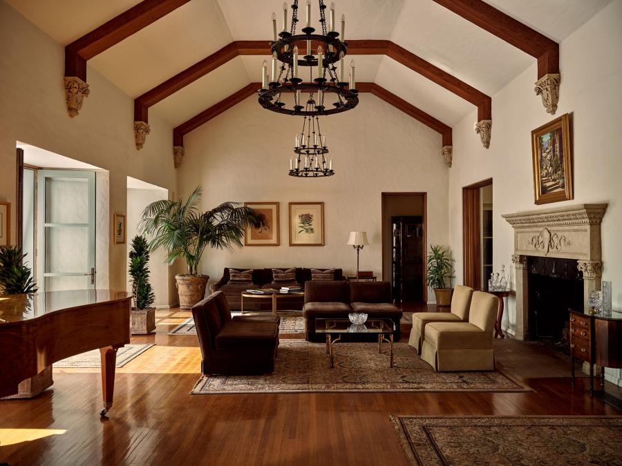 The Willows Palm Springs Historic Inn Living Room