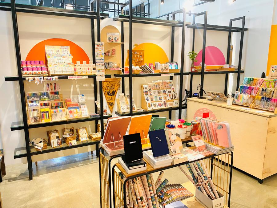 Interior of BoBo Palm Springs gift shop