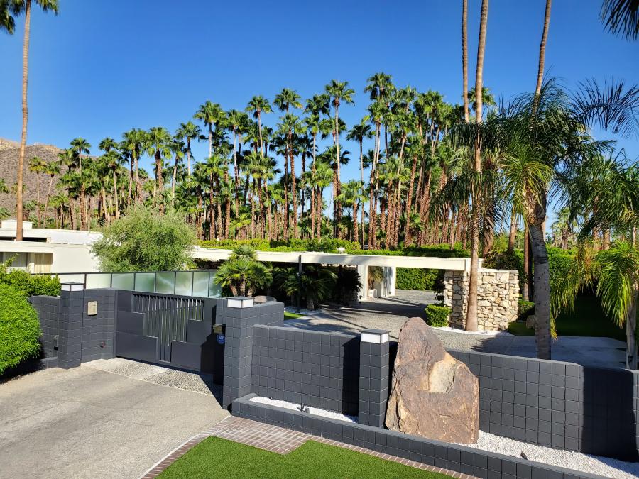 Ocean's 11 was filmed here at 999 N Patencio Road