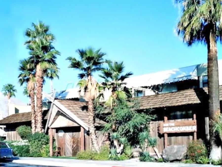 Exterior of Don The Beachcomber, now Bootlegger Tiki, Palm Springs