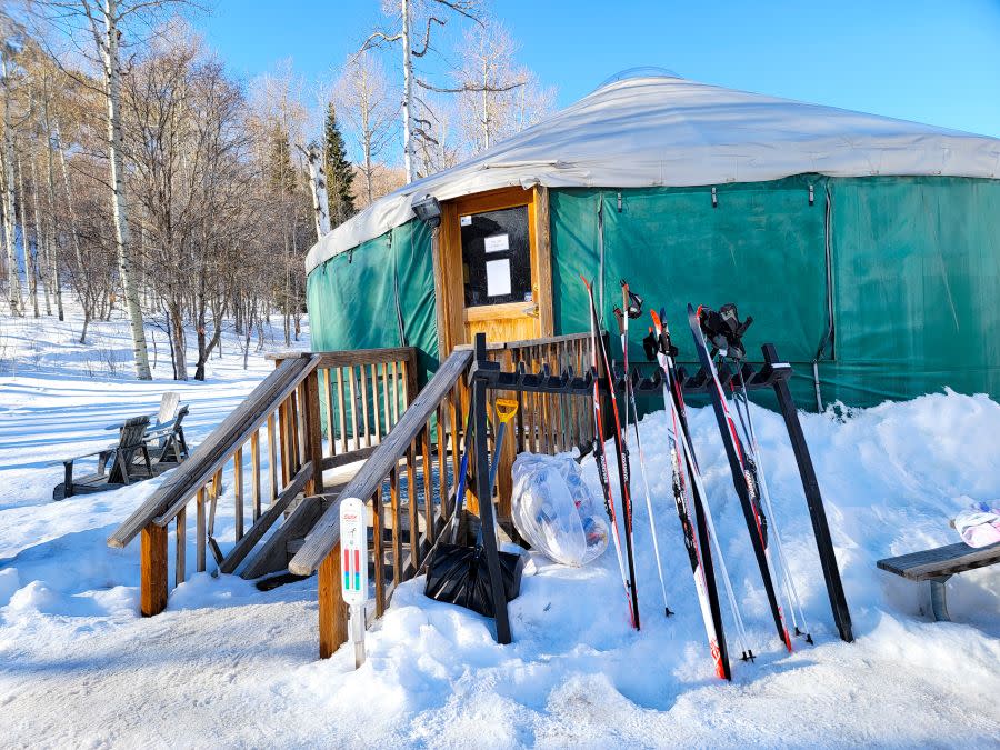 Sundance Nordic Center yurt