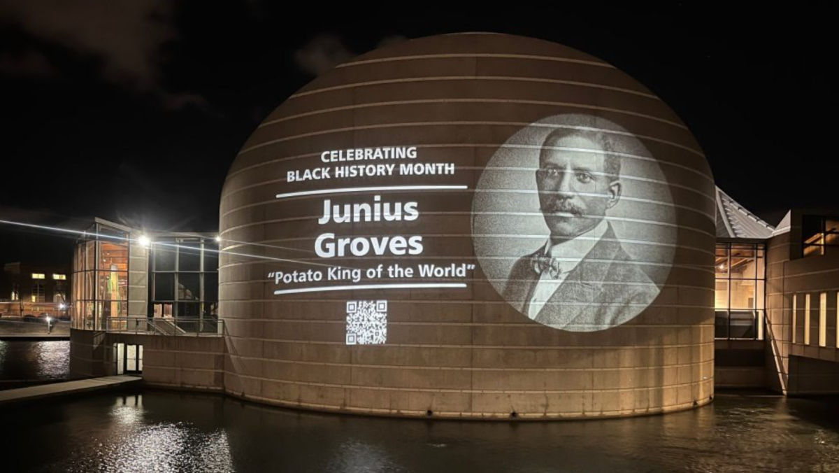 Exploration Place Tribute to Junius Groves