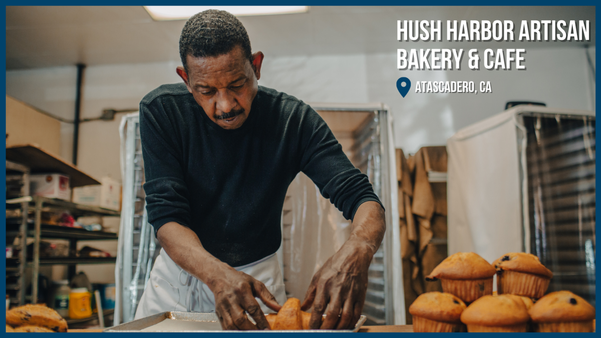 Donnie Monroe of Hush Harbor Bakery