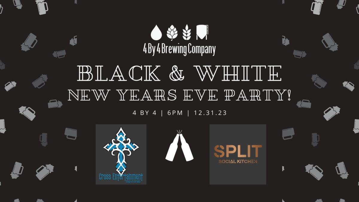 Black & White New Year's Eve Party