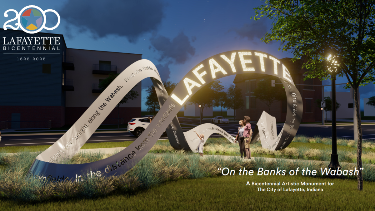 Lafayette Bicentennial Public Art On The Banks of the Wabash