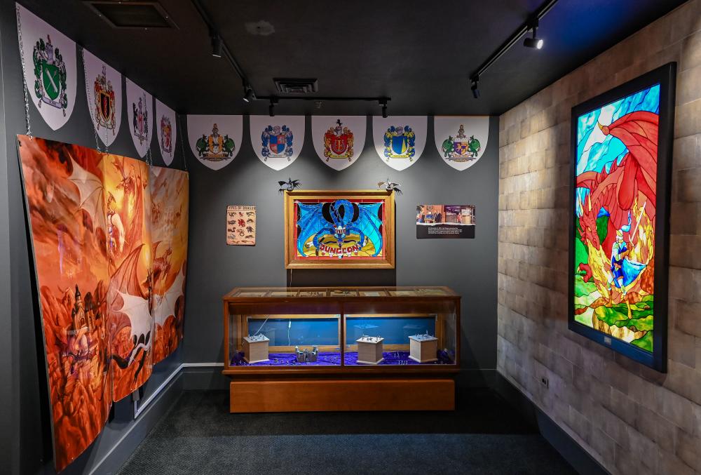 Dungeons & Dragons® exhibit at the Geneva Lake Museum