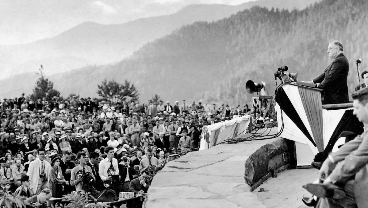 Great Smoky Mountains Park Dedication