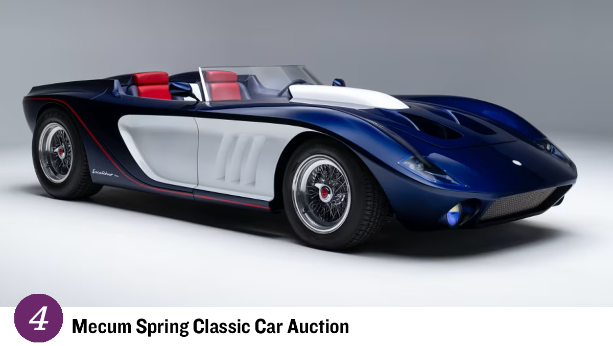 Event 4 - Mecum Spring Classic Car Auction