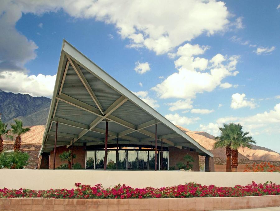 Palm Springs visitor center by Albert Frey