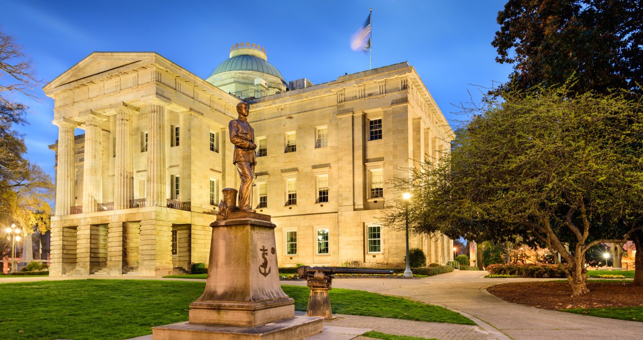 north carolina state capitol building tours