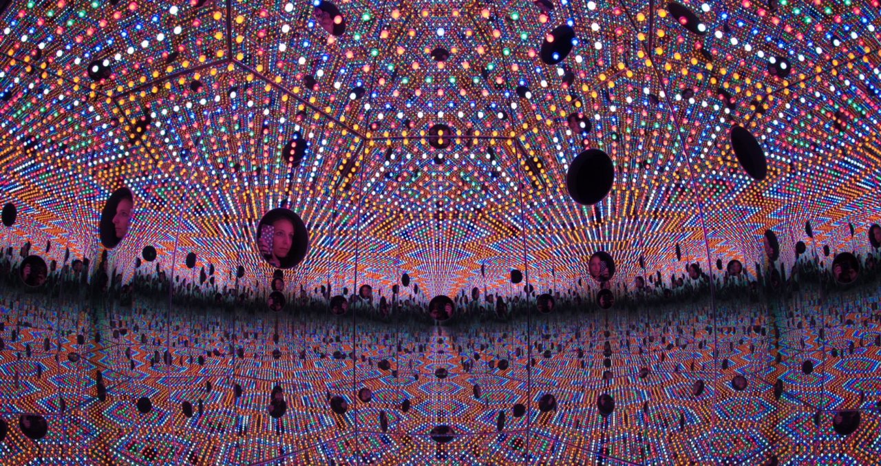 Yayoi Kusama's of Life" is a Brilliant Infinity Experience in Raleigh,