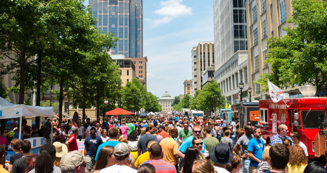 Downtown Raleigh Nc Food Truck Rodeo